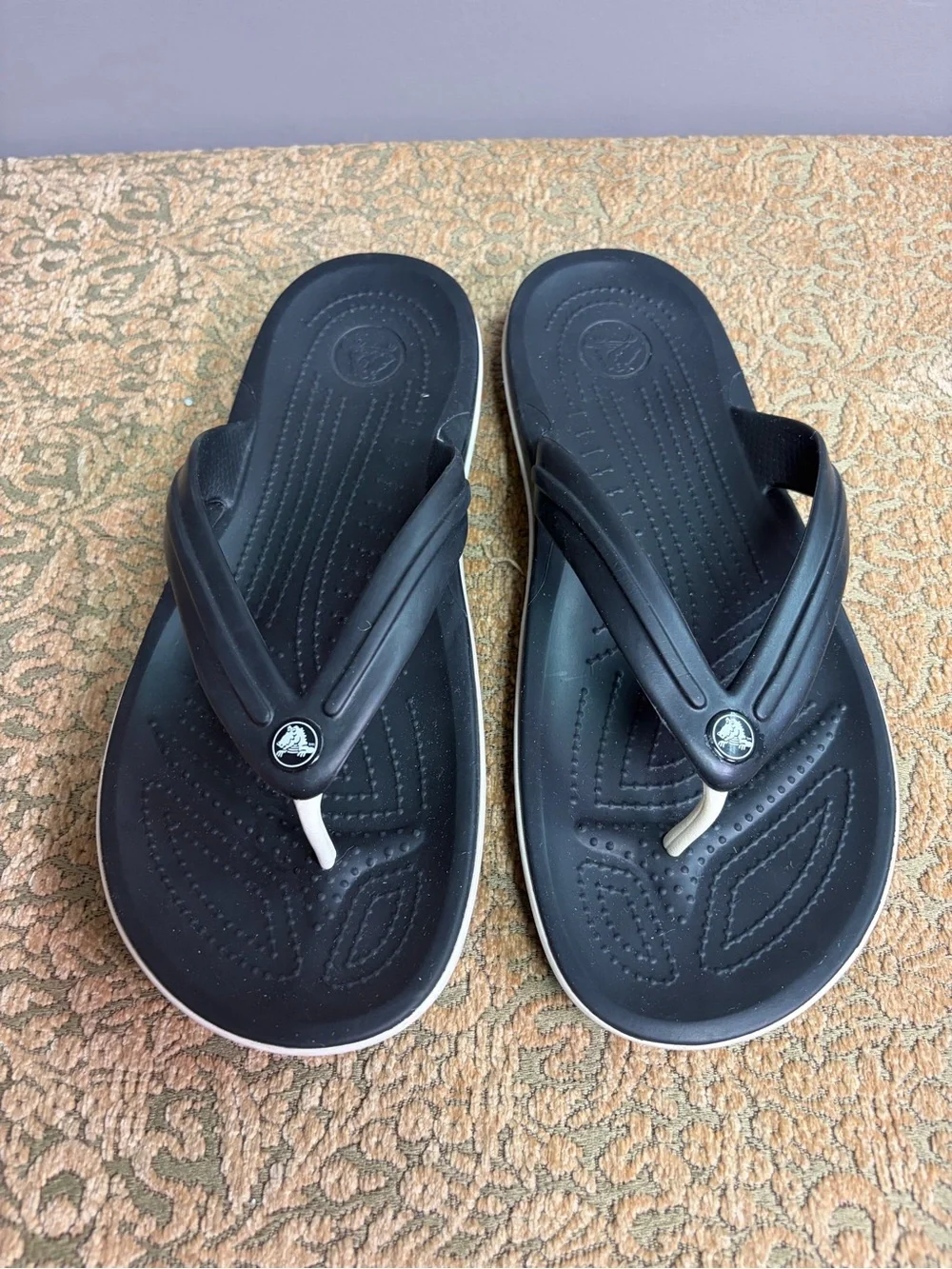 Crocs Men's Sandals - Bayaband Flip Flops, Waterproof Shower Shoes m11